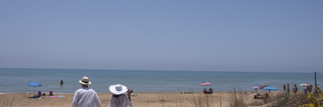 La spiaggia si raggiunge a piedi