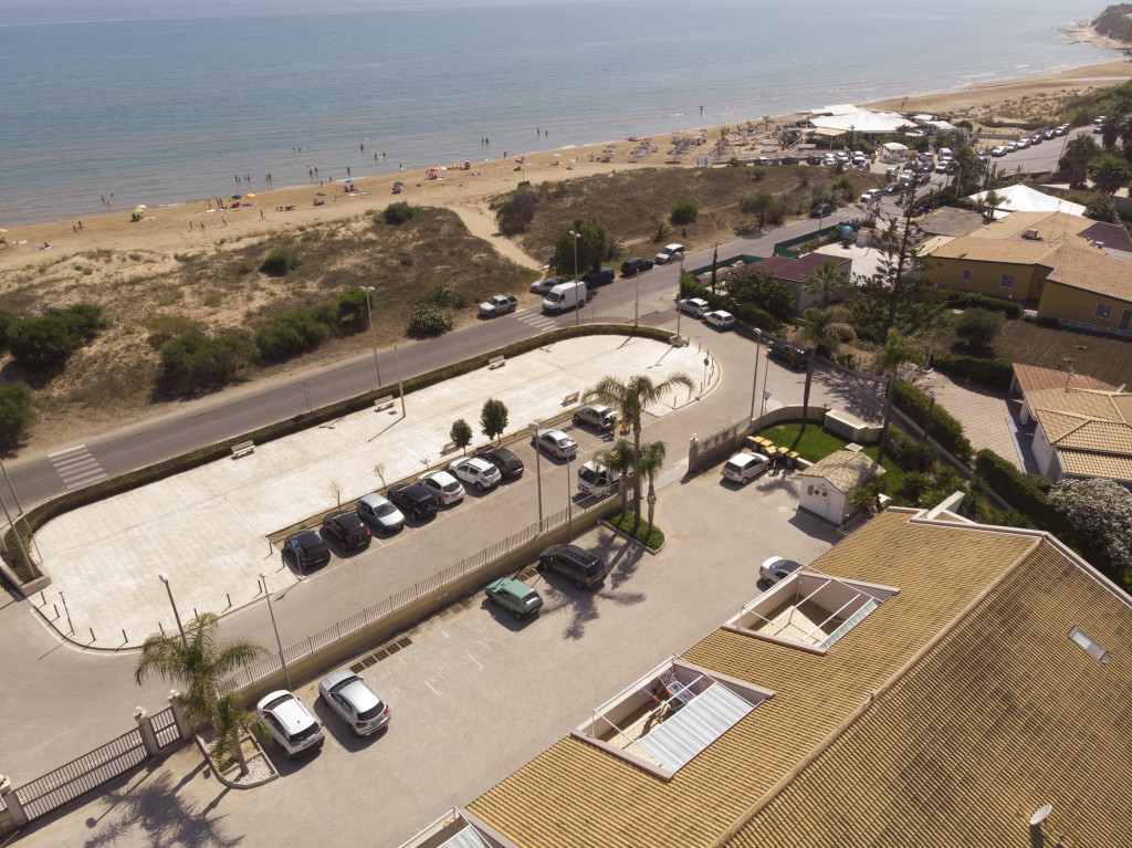 Il residence dall'alto